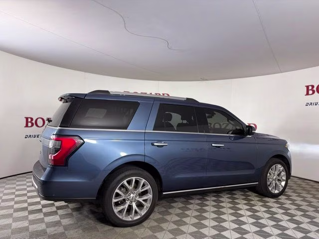 2019 Blue Metallic Ford Expedition Limited RWD SUV