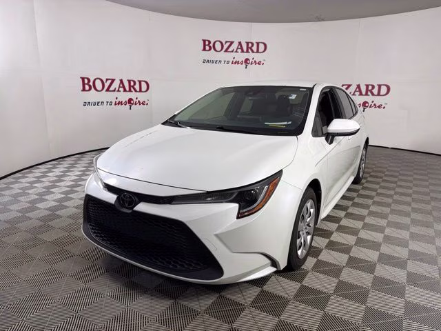 2021 Blizzard Pearl Toyota Corolla LE FWD Sedan