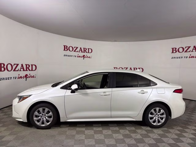 2021 Blizzard Pearl Toyota Corolla LE FWD Sedan