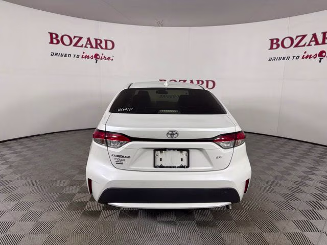 2021 Blizzard Pearl Toyota Corolla LE FWD Sedan