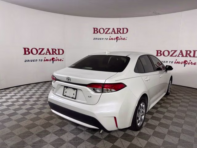2021 Blizzard Pearl Toyota Corolla LE FWD Sedan