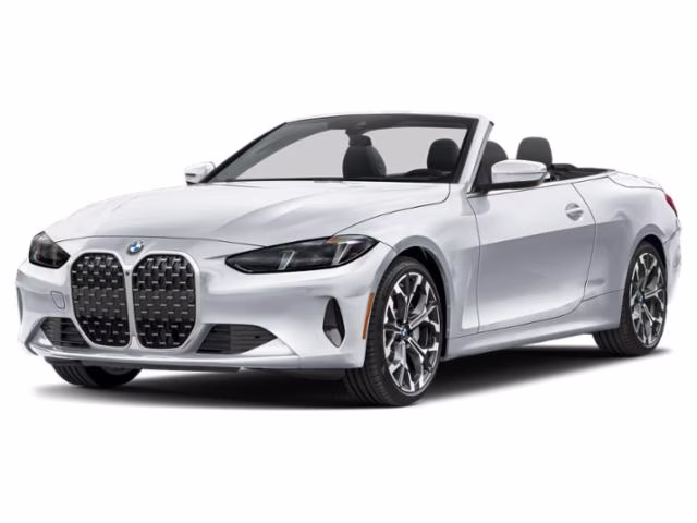2027 Mineral White Metallic BMW 4 Series 430i RWD Convertible