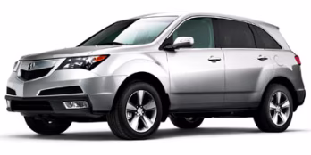 2012 Silver Acura MDX 3.7L AWD SUV
