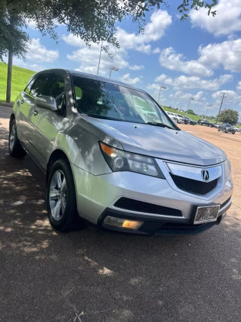 2012 Silver Acura MDX 3.7L AWD SUV