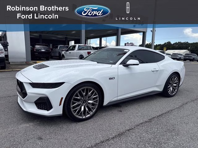 2025 Oxford White Ford Mustang GT Premium RWD Coupe