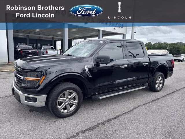 2024 Black Metallic Ford F-150 XLT RWD Truck