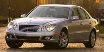 2007 Black Mercedes-Benz E-Class E 350 RWD Sedan