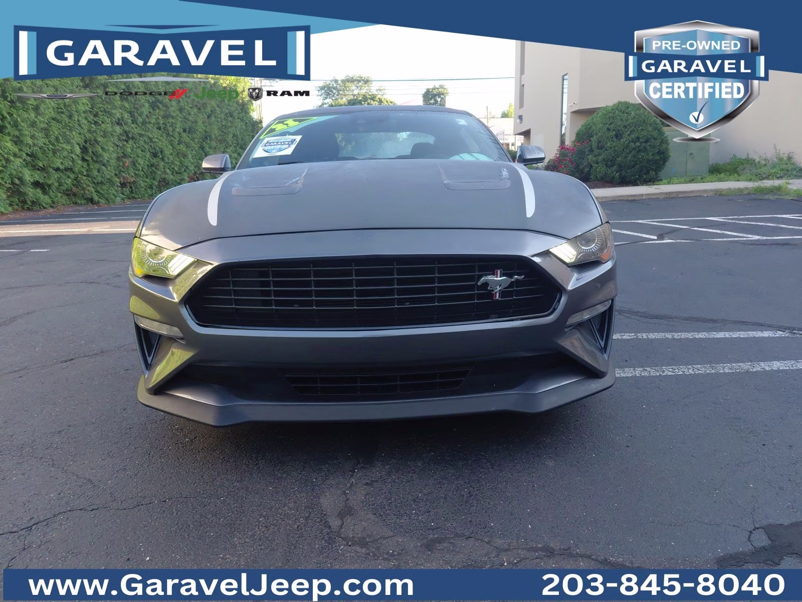 2021 Carbonized Gray Metallic Ford Mustang EcoBoost RWD Coupe