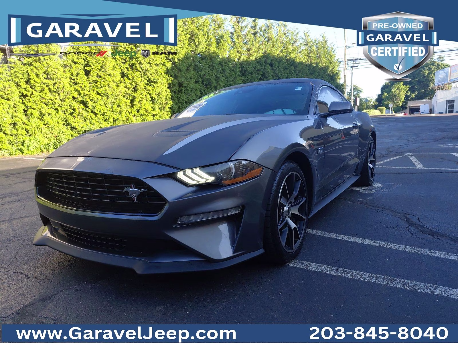 2021 Carbonized Gray Metallic Ford Mustang EcoBoost RWD Coupe