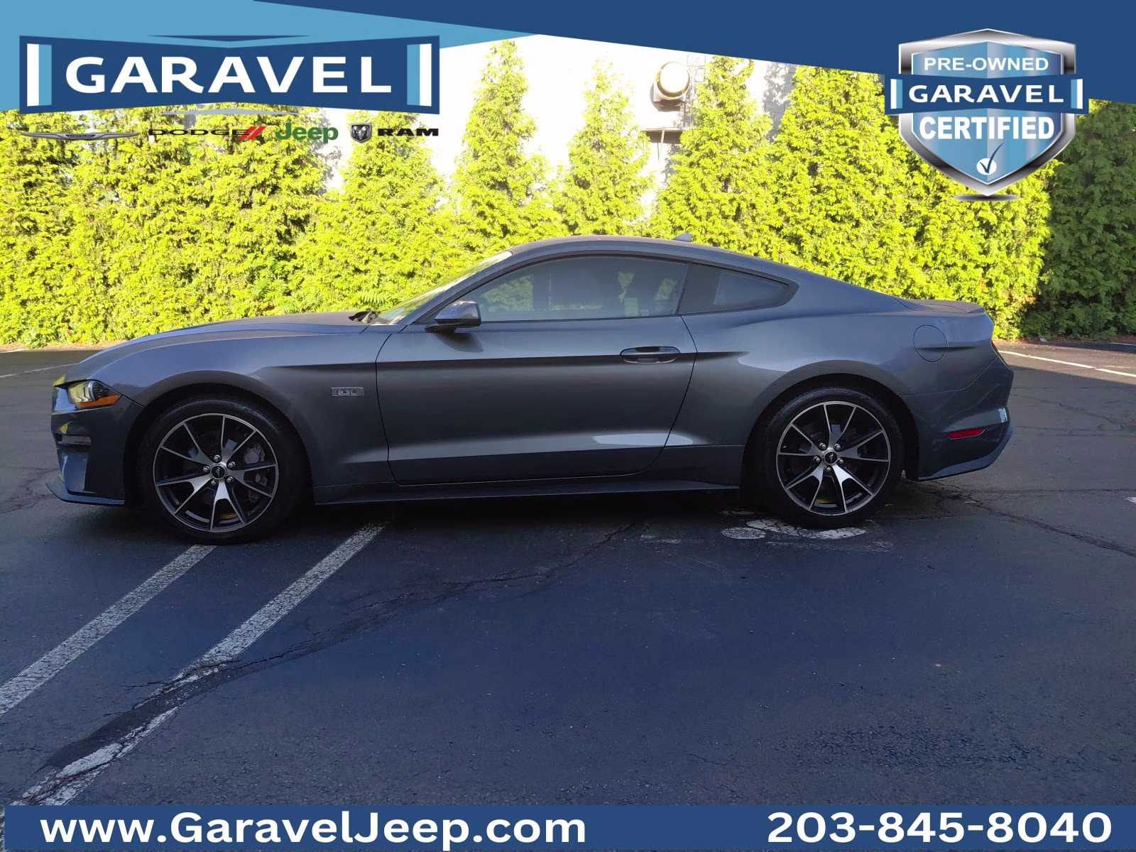 2021 Carbonized Gray Metallic Ford Mustang EcoBoost RWD Coupe