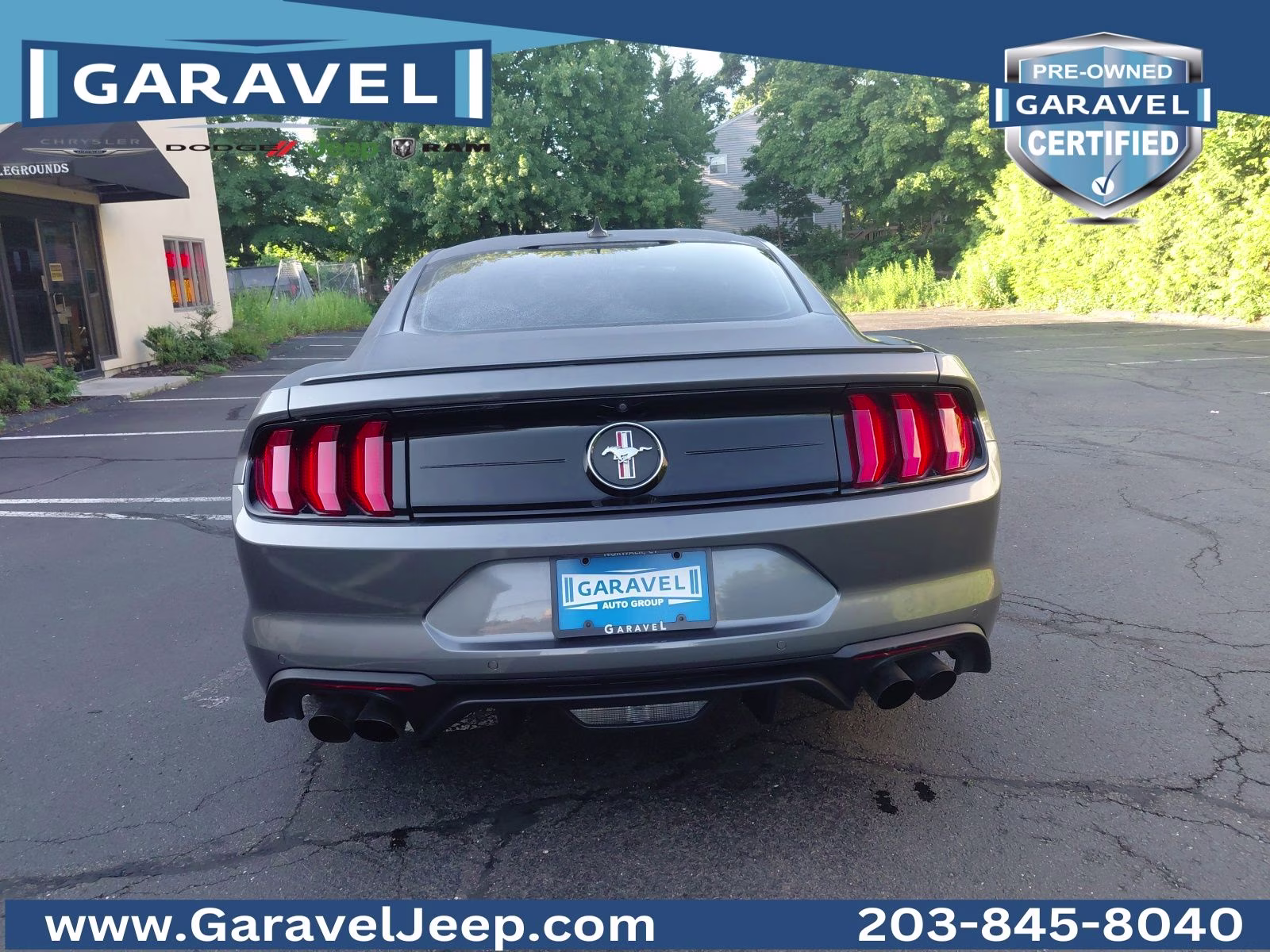 2021 Carbonized Gray Metallic Ford Mustang EcoBoost RWD Coupe