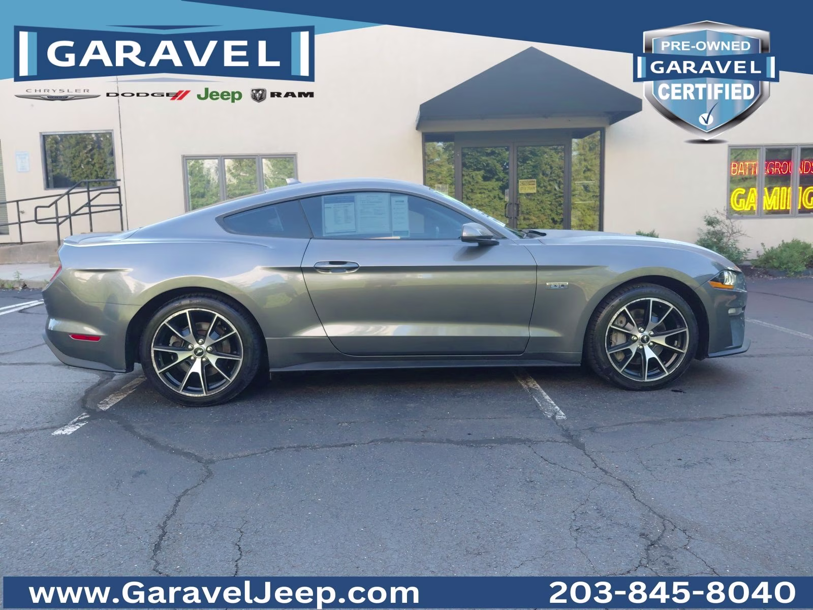 2021 Carbonized Gray Metallic Ford Mustang EcoBoost RWD Coupe