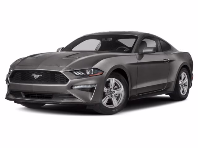 2021 Gray Metallic Ford Mustang EcoBoost RWD Coupe