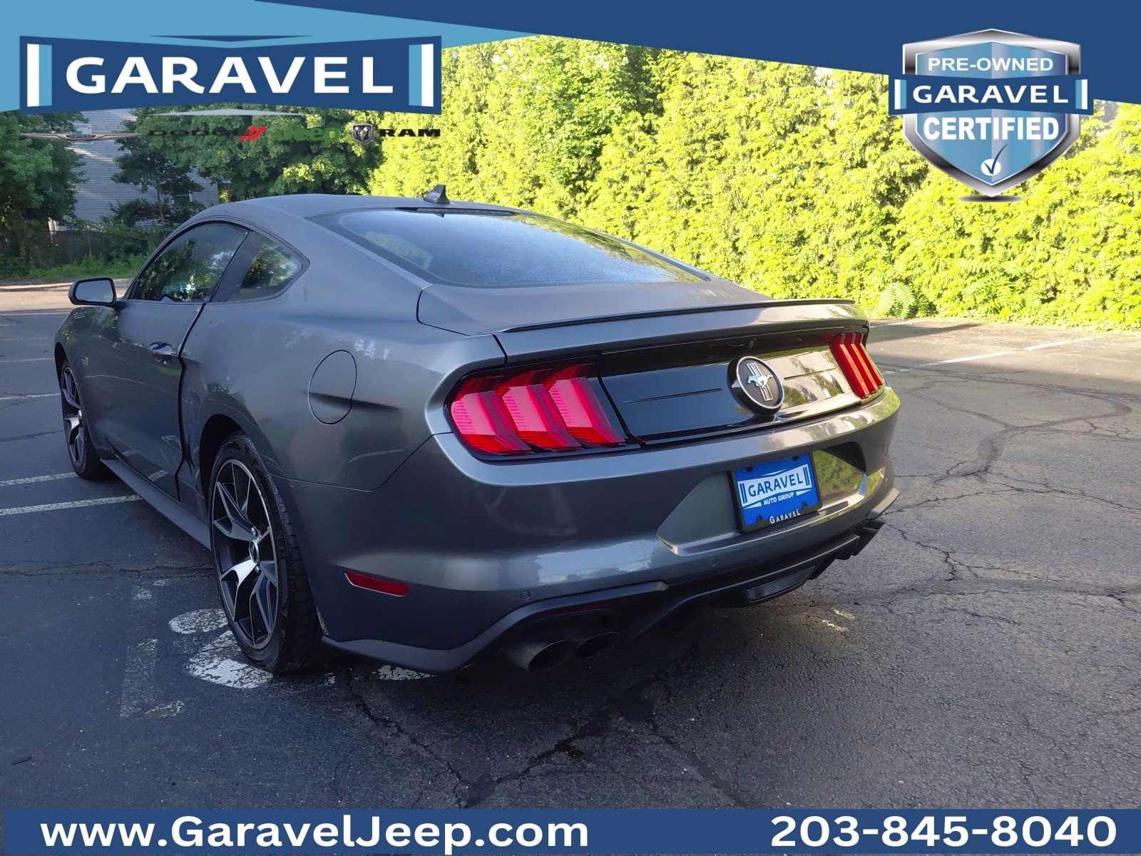 2021 Carbonized Gray Metallic Ford Mustang EcoBoost RWD Coupe