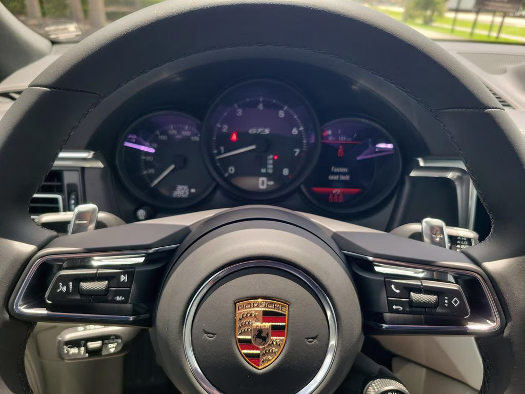 2025 Volcano Gray Metallic Porsche Macan GTS AWD SUV