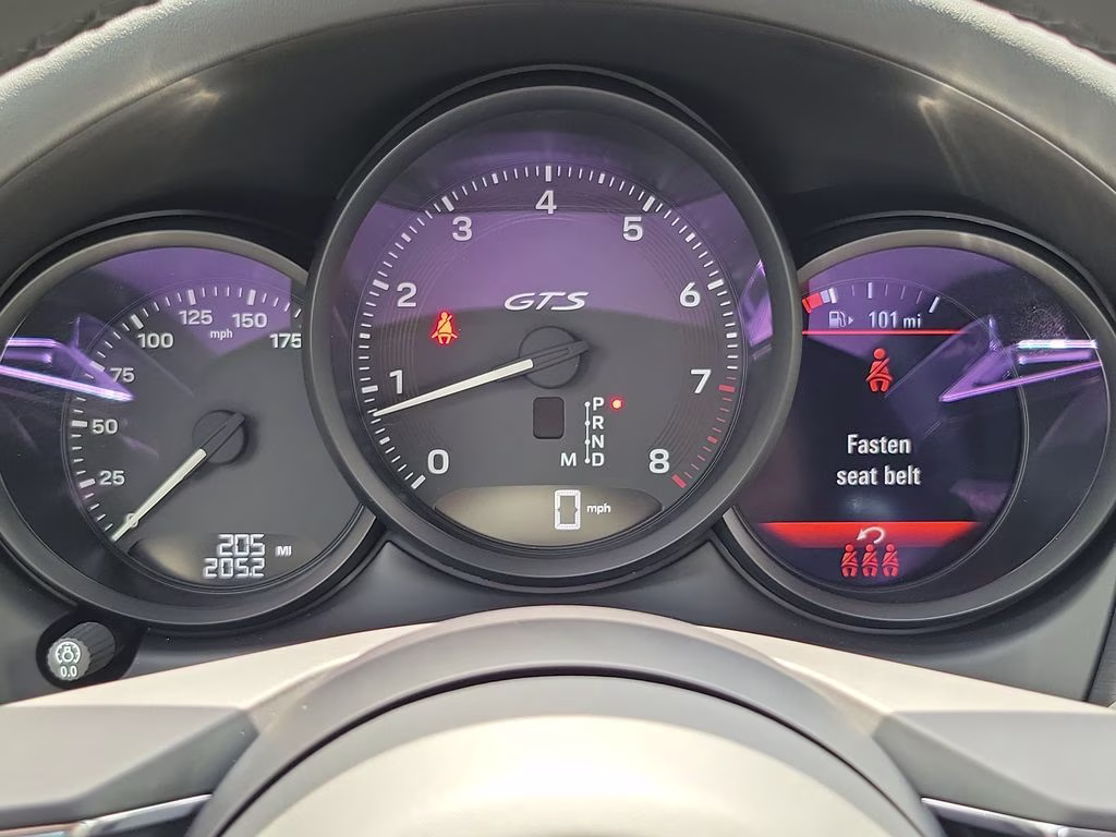 2025 Volcano Gray Metallic Porsche Macan GTS AWD SUV