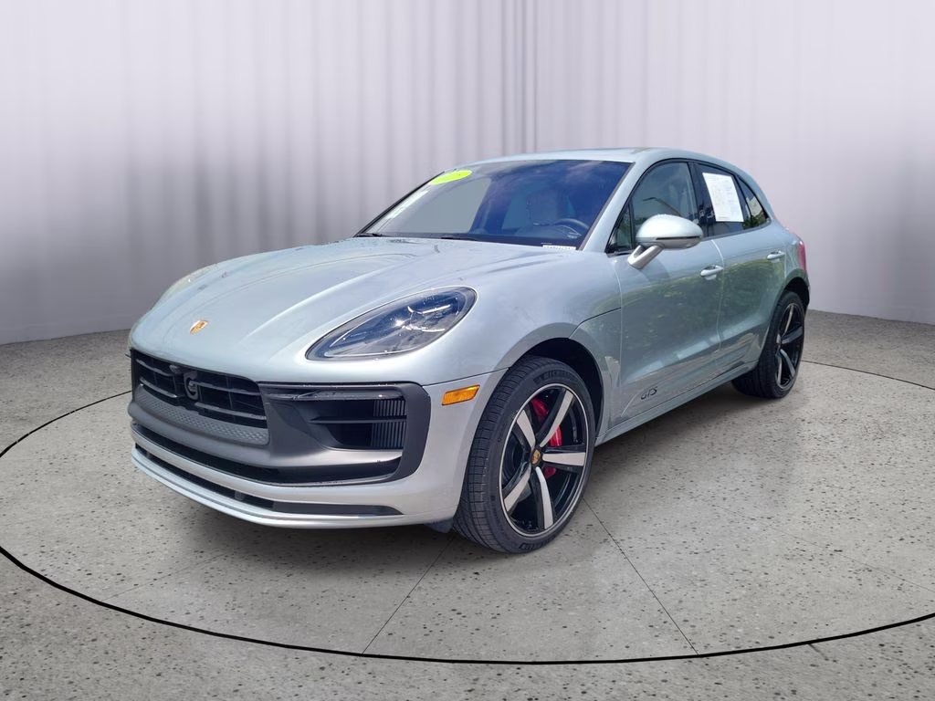 2025 Volcano Gray Metallic Porsche Macan GTS AWD SUV
