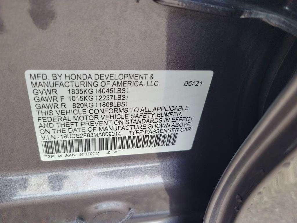 2021 Modern Steel Metallic Acura ILX w/Premium/A-SPEC Package FWD Sedan