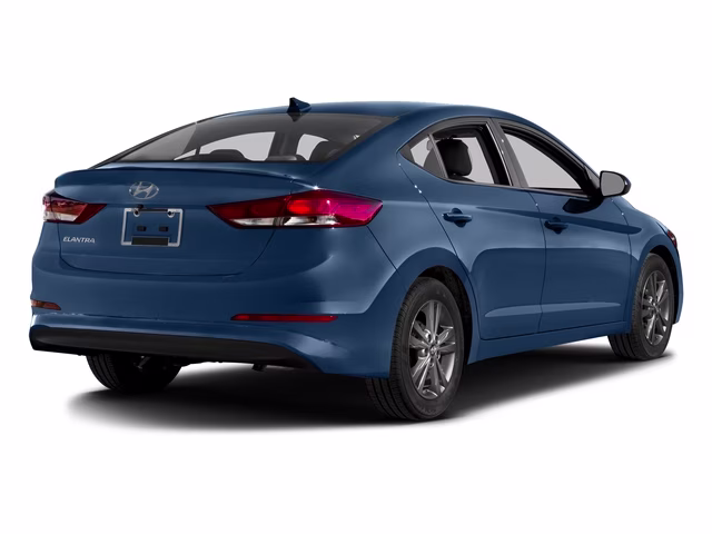 2017 Lakeside Blue Hyundai Elantra SE FWD Sedan