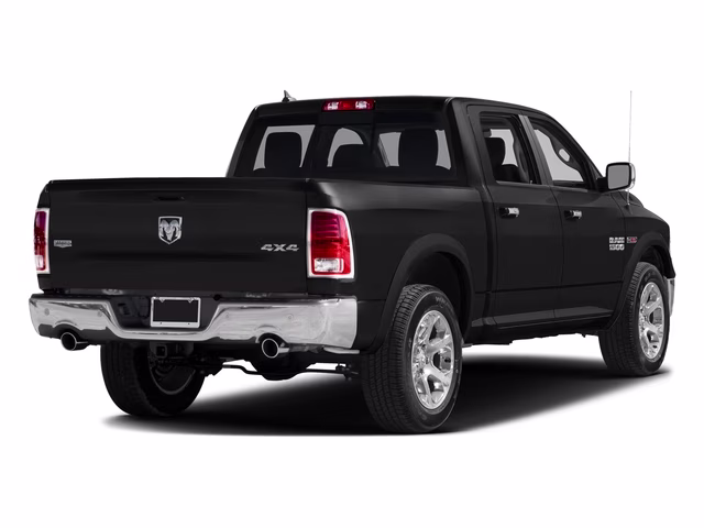 2017 Brilliant Black Crystal Pearlcoat Ram 1500 Laramie 4X4 Truck