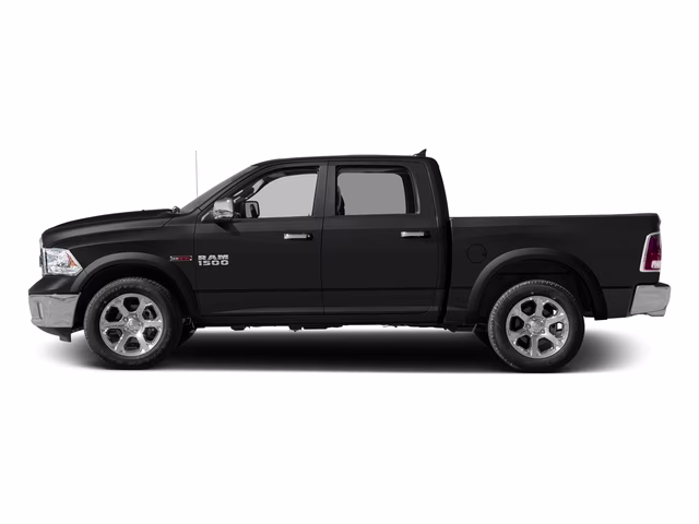 2017 Brilliant Black Crystal Pearlcoat Ram 1500 Laramie 4X4 Truck