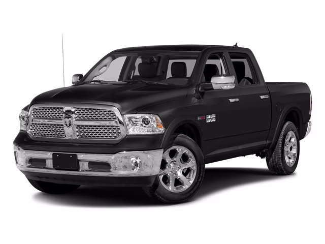 2017 Brilliant Black Crystal Pearlcoat Ram 1500 Laramie 4X4 Truck