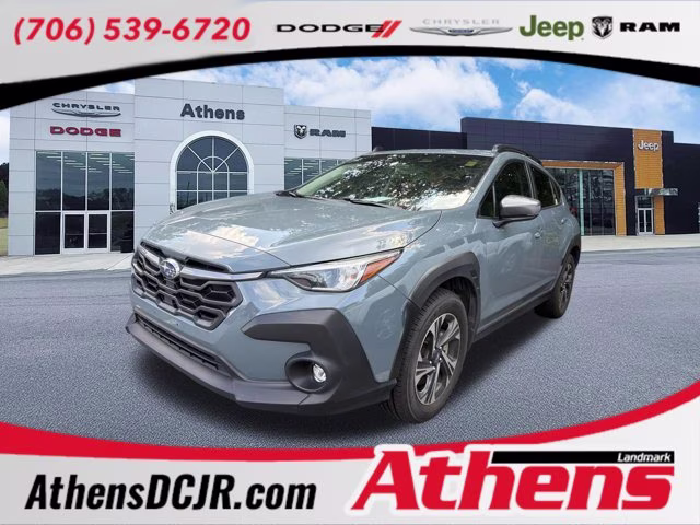 2024 Offshore Blue Metallic Subaru Crosstrek Premium AWD SUV