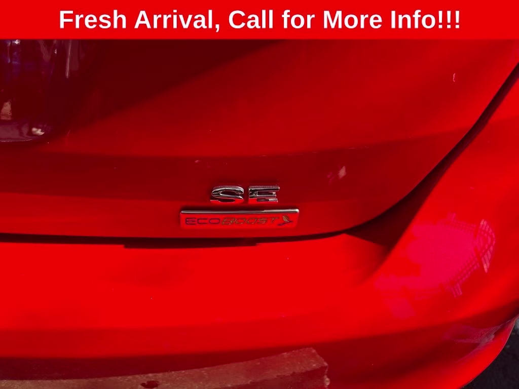 2017 Race Red Ford Focus SE FWD Sedan