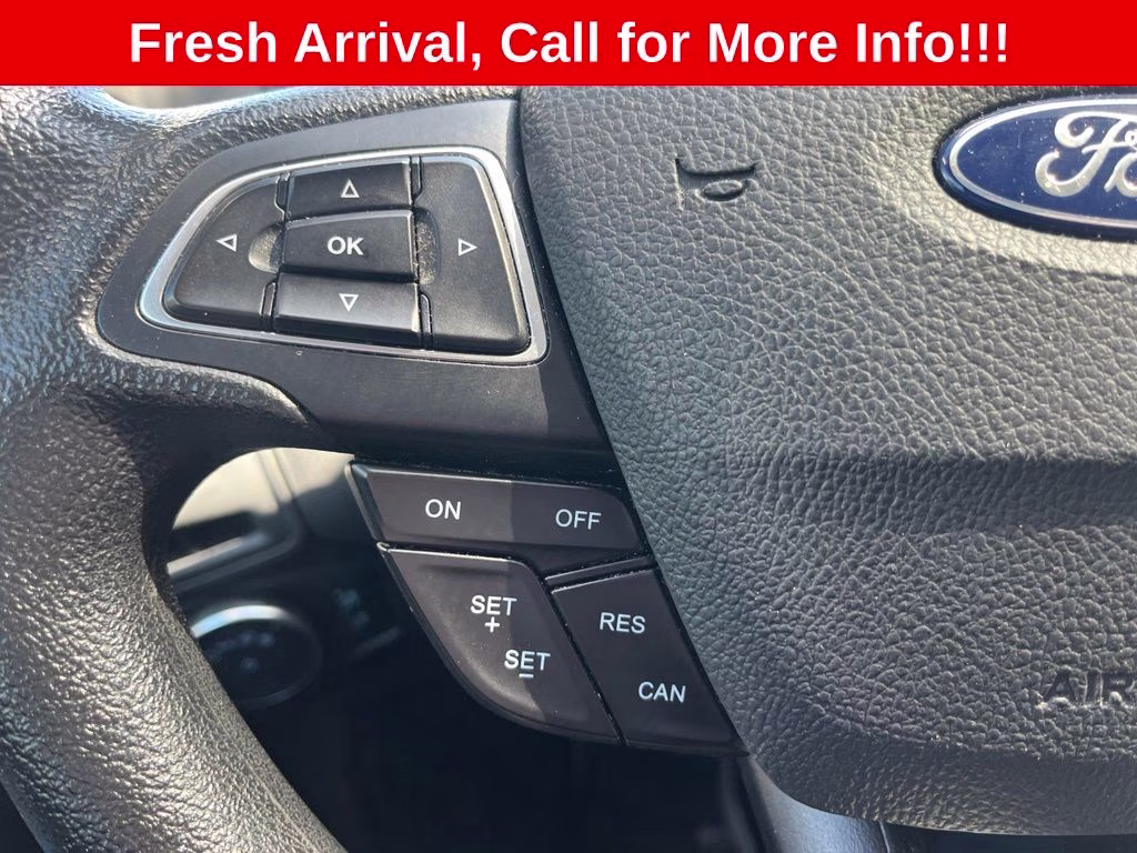 2017 Race Red Ford Focus SE FWD Sedan