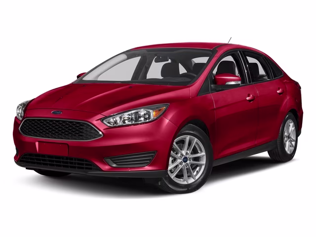 2017 Race Red Ford Focus SE FWD Sedan