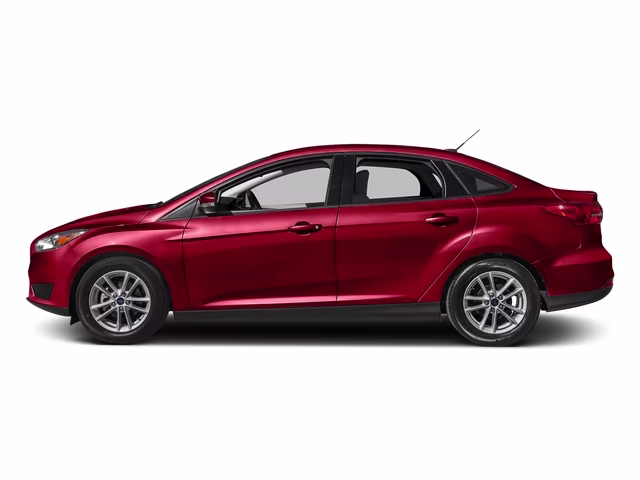 2017 Race Red Ford Focus SE FWD Sedan