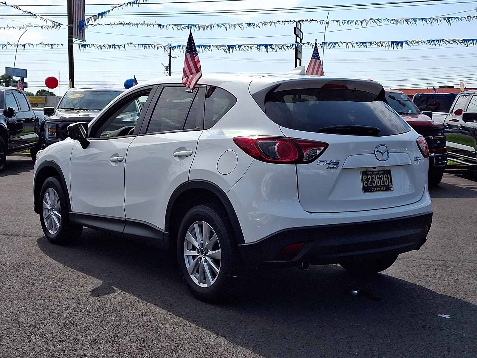 2016 Crystal White Pearl Mica - 34K Mazda CX-5 Touring AWD