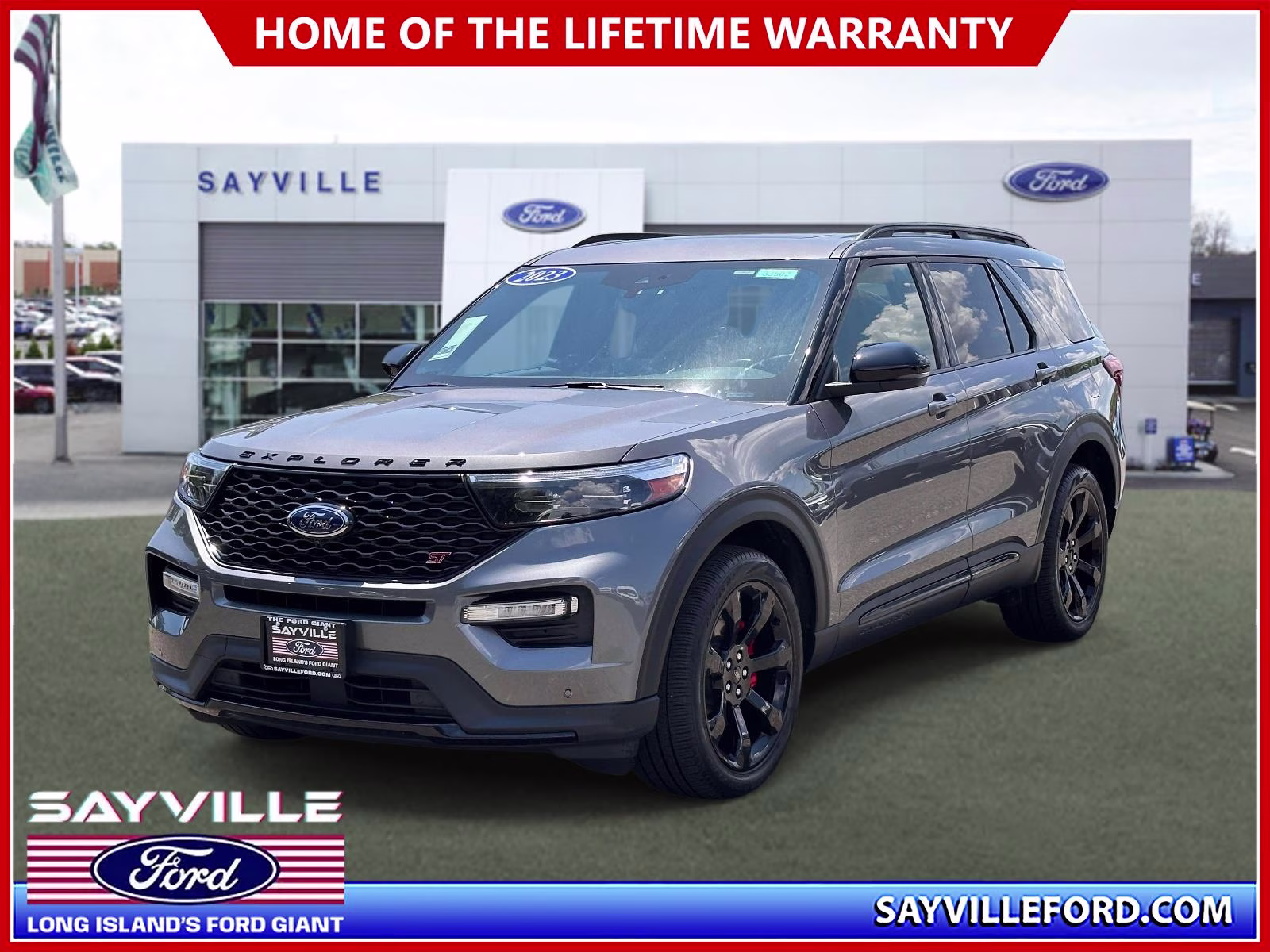 2023 Carbonized Gray Metallic Ford Explorer ST 4WD 4X4 SUV