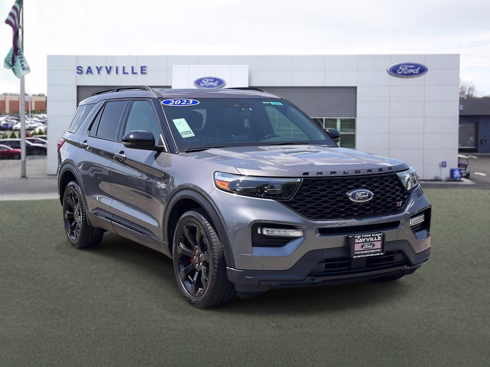 2023 Carbonized Gray Metallic Ford Explorer ST 4WD 4X4 SUV