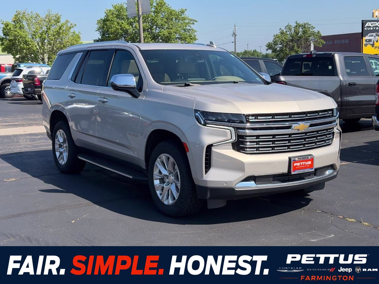 2022 Empire Beige Metallic Chevrolet Tahoe Premier 4X4 SUV