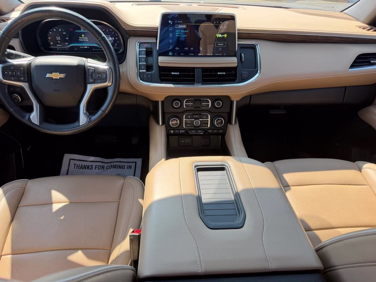 2022 Empire Beige Metallic Chevrolet Tahoe Premier 4X4 SUV