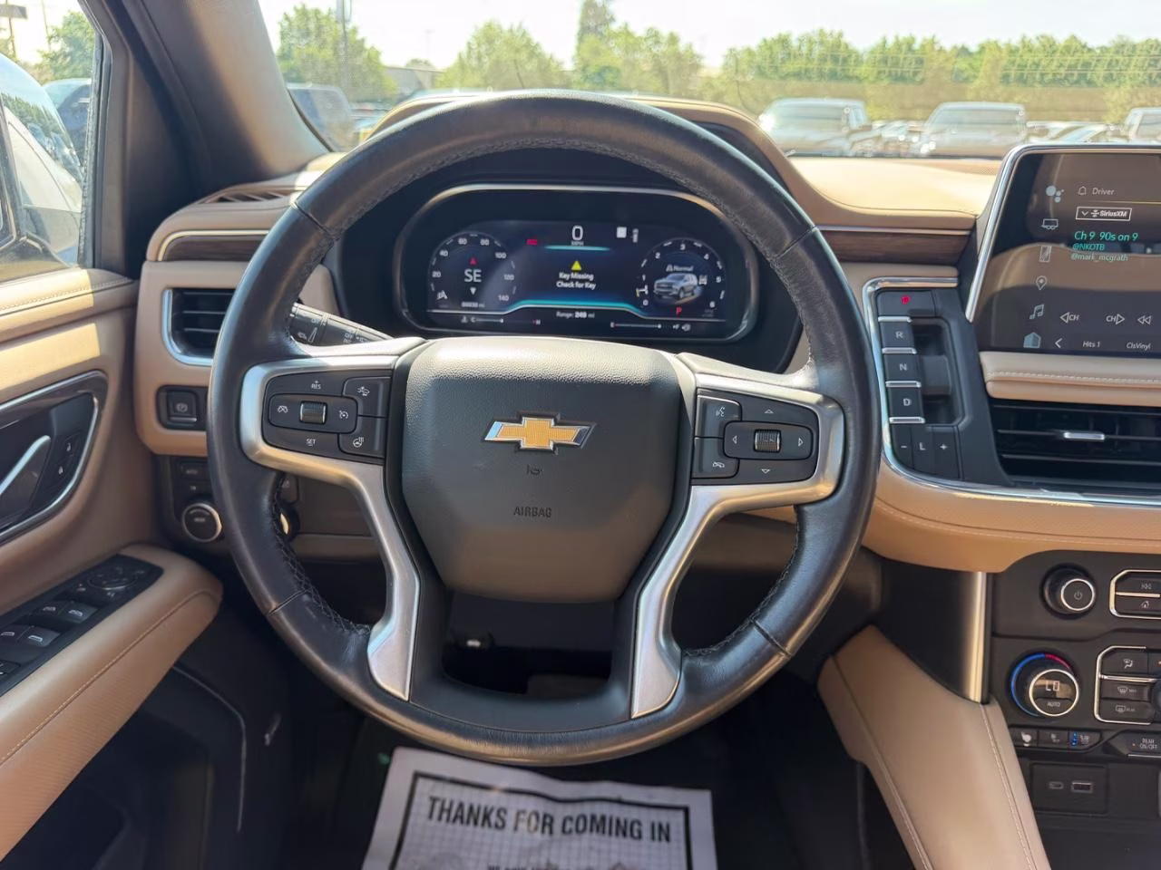 2022 Empire Beige Metallic Chevrolet Tahoe Premier 4X4 SUV