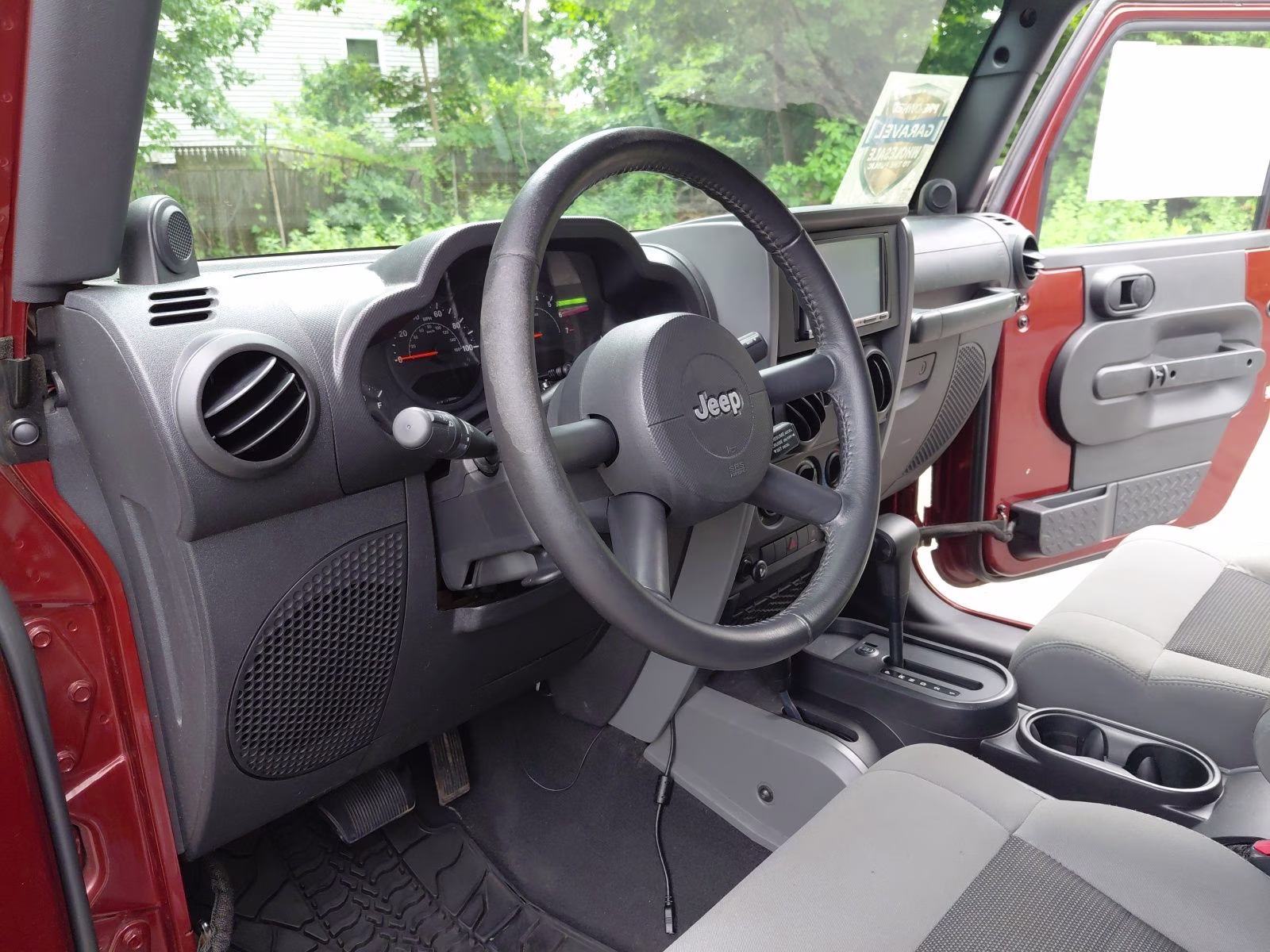 2009 Red Rock Crystal Pearlcoat Jeep Wrangler X 4X4 SUV