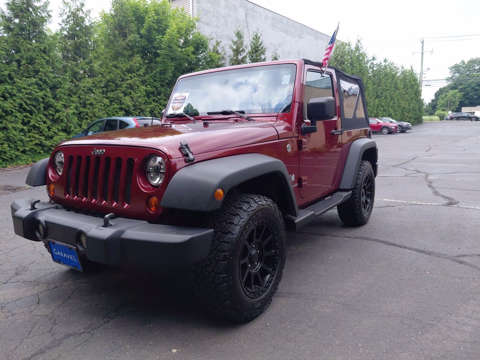 2009 Red Rock Crystal Pearlcoat Jeep Wrangler X 4X4 SUV