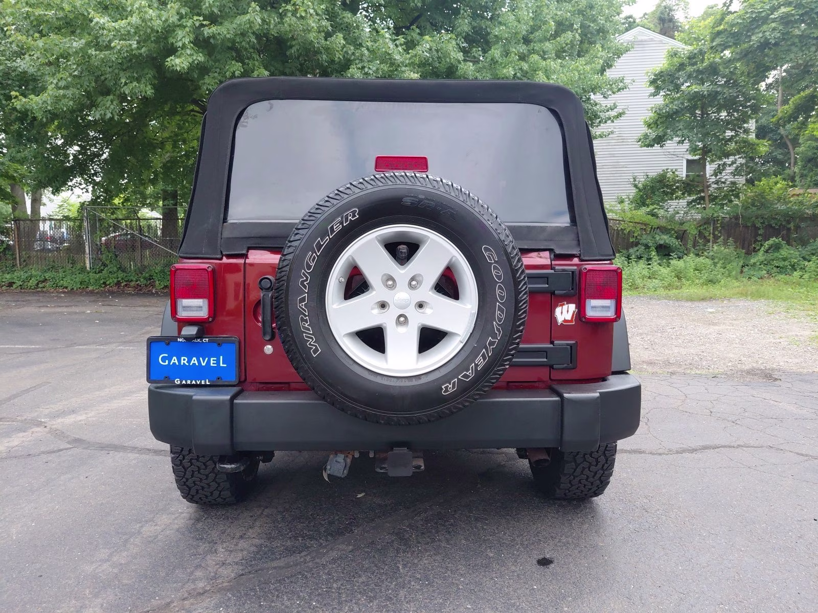 2009 Red Rock Crystal Pearlcoat Jeep Wrangler X 4X4 SUV