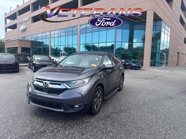 2019 Modern Steel Metallic Honda CR-V EX-L FWD SUV