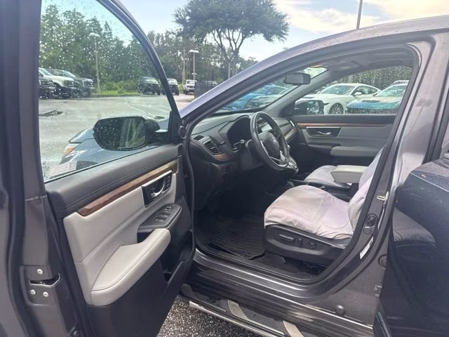 2019 Modern Steel Metallic Honda CR-V EX-L FWD SUV