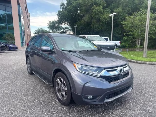 2019 Modern Steel Metallic Honda CR-V EX-L FWD SUV