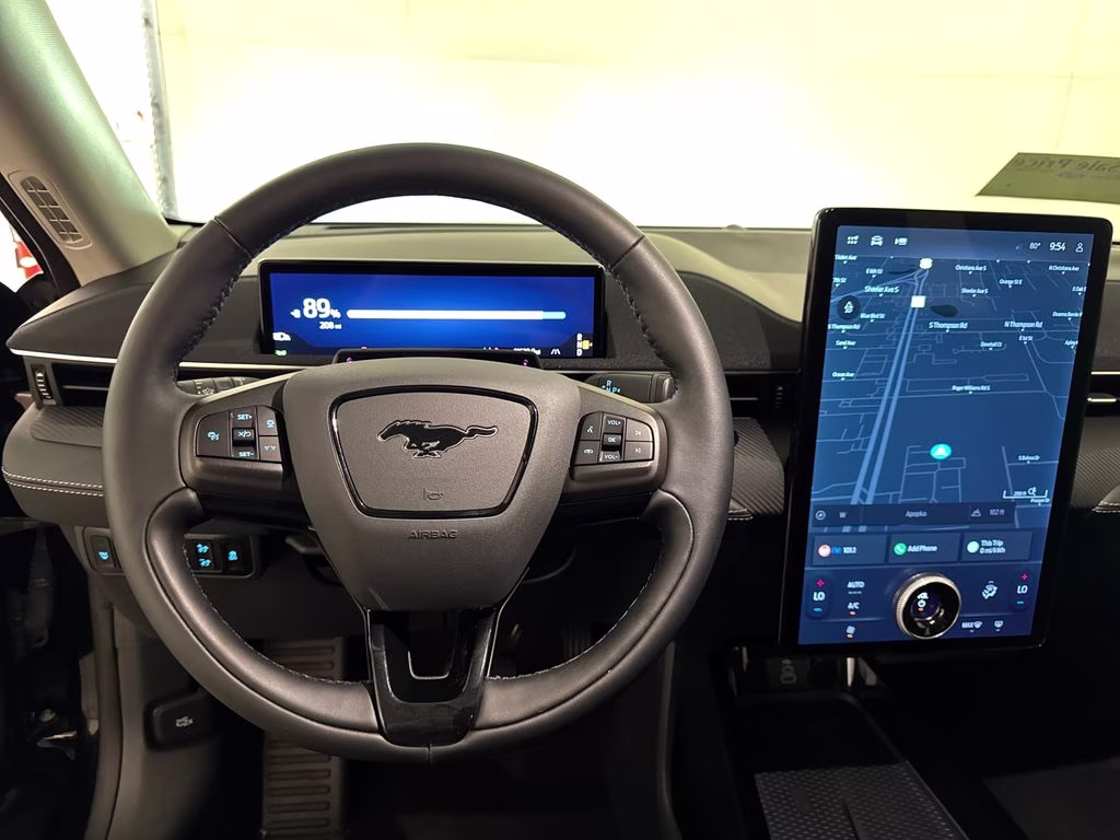 2025 Shadow Black Ford Mustang Mach-E Select RWD SUV