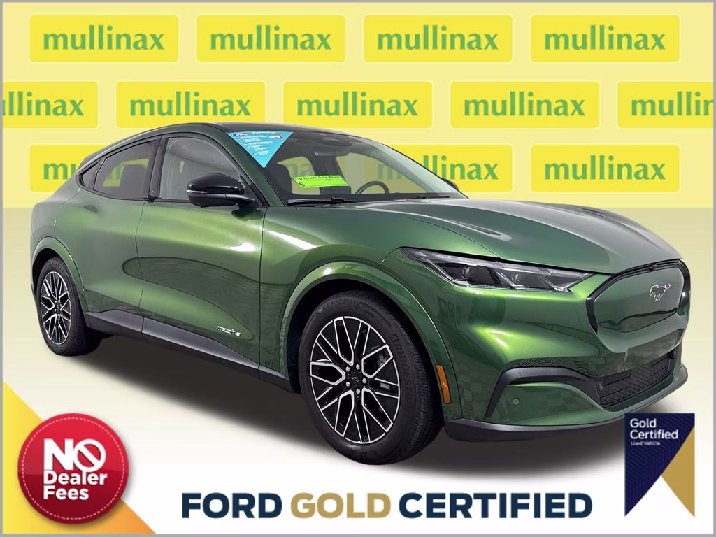2025 Eruption Green Metallic Ford Mustang Mach-E Premium RWD SUV