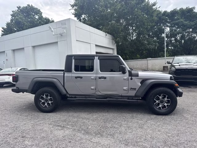 2020 Billet Silver Metallic Clearcoat Jeep Gladiator Sport S 4X4 Truck