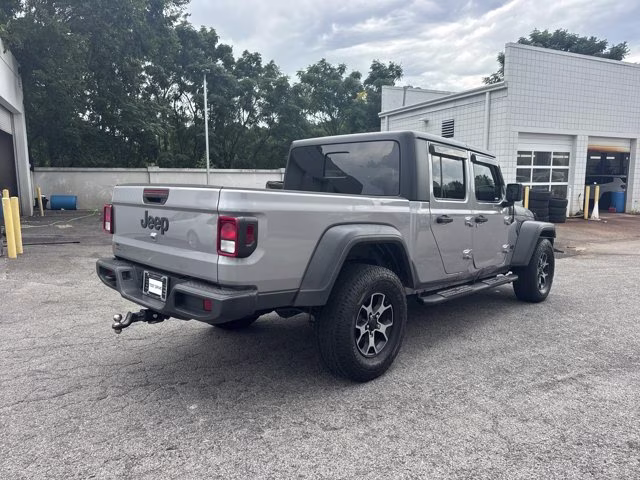 2020 Billet Silver Metallic Clearcoat Jeep Gladiator Sport S 4X4 Truck