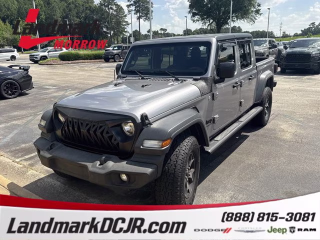 2020 Billet Silver Metallic Clearcoat Jeep Gladiator Sport S 4X4 Truck