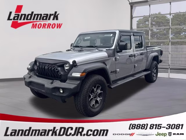 2020 Billet Silver Metallic Clearcoat Jeep Gladiator Sport S 4X4 Truck