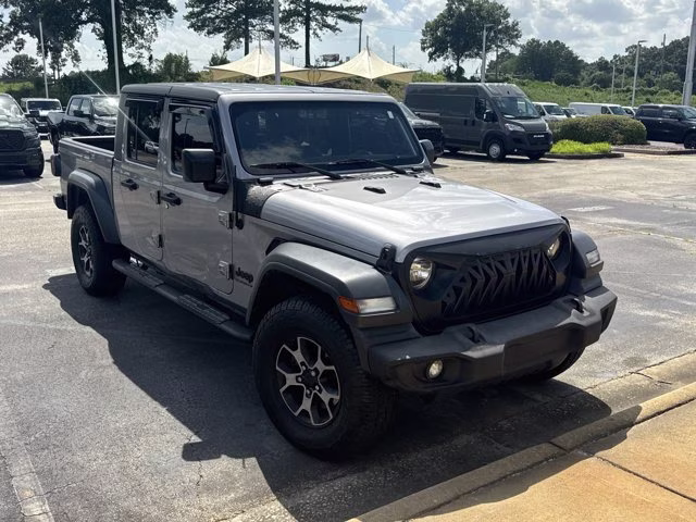 2020 Billet Silver Metallic Clearcoat Jeep Gladiator Sport S 4X4 Truck